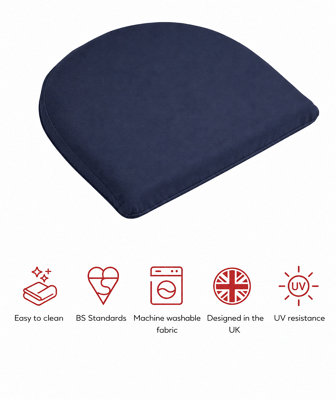 Glendale Garden & Leisure Sp 40 X 40Cm D Pad Two Pack Navy from B&Q