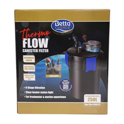 Betta Choice Thermo Flow Canister Filter 1050 from B&Q