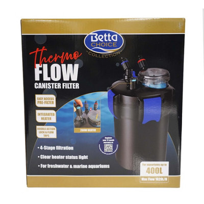 Betta Choice Thermo Flow Canister Filter 1620 from B&Q