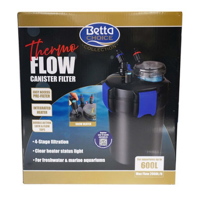 Betta Choice Thermo Flow Canister Filter 2000 from B&Q