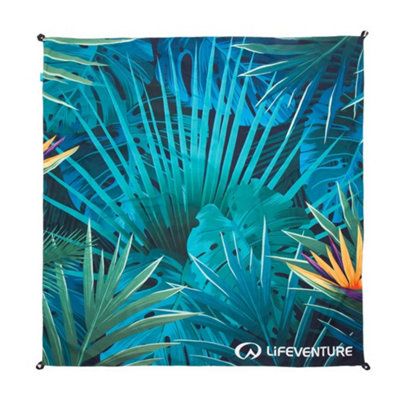 Lifeventure Waterproof Picnic Blanket 150 X 150CmTropical from B&Q