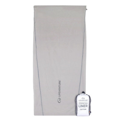 Rectangular Cotton Sleeping Bag Liner Camping Polygiene Odour Travel Ripstop - Image 7