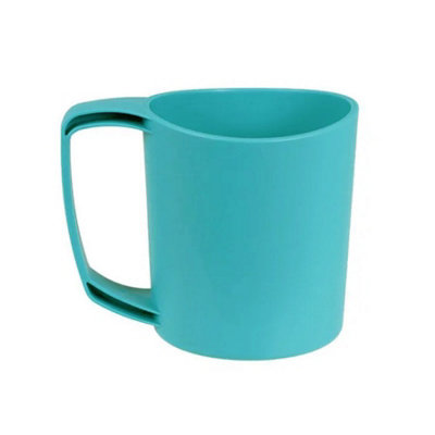 Lifeventure Ellipse Durable Plastic Camping MugTeal from B&Q
