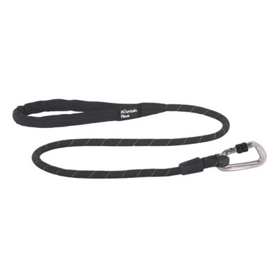 Mountain Paws Standard Dog Rope LeadBlack from B&Q