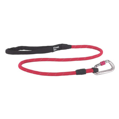 Mountain Paws Standard Dog Rope LeadRed from B&Q