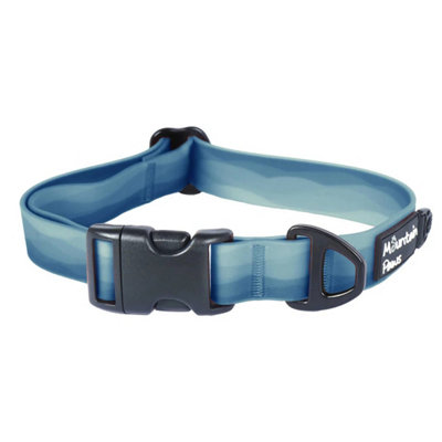 Mountain Paws Blue Ombre Dog Collar from B&Q