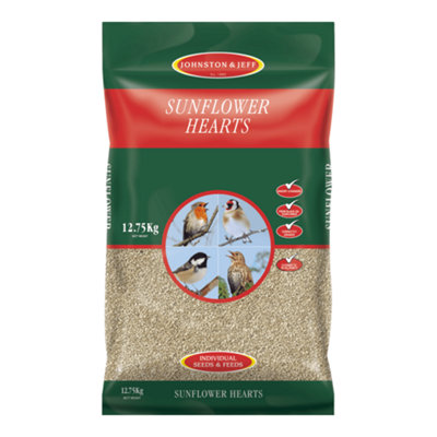 Sunflower Hearts 12.75Kg By Johnston & Jeff