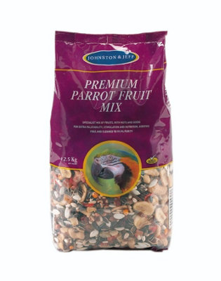 Johnston and Jeff J&j Premium Parrot Fruit Mix 12.75Kg from B&Q