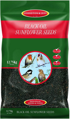 Johnston & Jeff Black Oil Sunflower Seed12.75 from B&Q