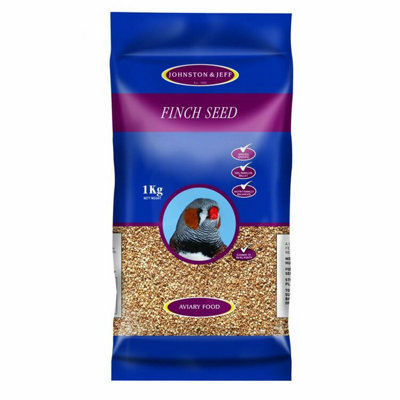 Johnston and Jeff Johnston & Jeff Foreign Finch Seed1Kg from B&Q