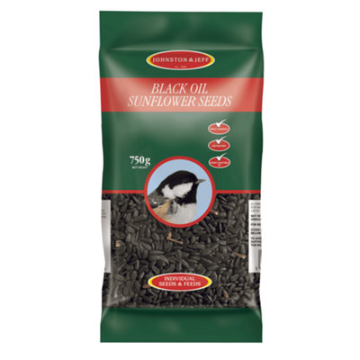  - Black Oil Sunflower Seed 750G By Johnston & Jeff
