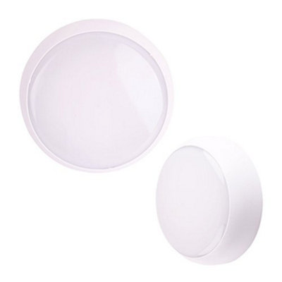 Fern Howard Led Wall Light Or Ceiling Light Bulkhead Bundle1 X Large (325mm) Icebreaker Plus 1 X Small (245mm) Icebreaker Ip44 from B&Q
