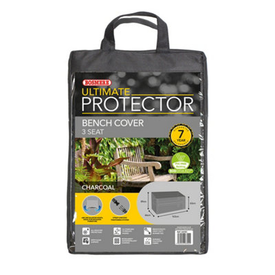 Bosmere Ultimate Bench Cover Charcoal Medium from B&Q