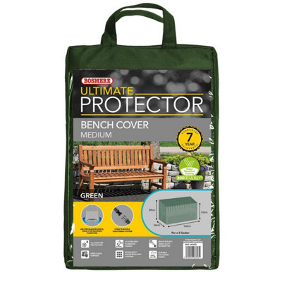 Bosmere Ultimate Bench Cover Green Medium from B&Q