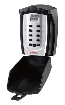 Phoenix Safe Company Phoenix Key Store Ks0003C Key Safe With Combination Lock & Weather Proof Cover from B&Q