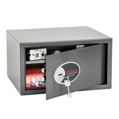 Phoenix Safe Company Phoenix Vela Home & Office Ss0803K Size 3 Security Safe With Key Lock from B&Q