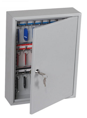 Phoenix Safe Company Phoenix Commercial Key Cabinet Kc0601K 42 Hook With Key Lock. from B&Q