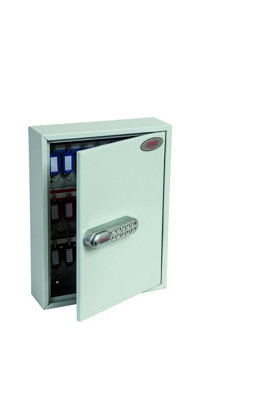 Phoenix Safe Company Phoenix Commercial Key Cabinet Kc0601E 42 Hook With Electronic Lock. from B&Q