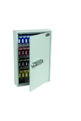Phoenix Safe Company Phoenix Commercial Key Cabinet Kc0602E 64 Hook With Electronic Lock. from B&Q