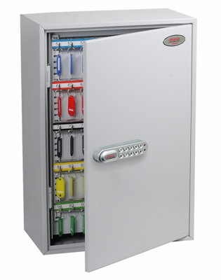 Phoenix Safe Company Phoenix Commercial Key Cabinet Kc0604E 200 Hook With Electronic Lock. from B&Q