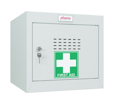 Phoenix Safe Company Unisex Light Grey Medical Cube Locker With Key Lock, Mc0344ggk, 44L | : 300 Cm X 100 Cm - Image 4