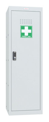 Phoenix Safe Company Phoenix Mc1244Gge Size 4 Light Grey Medical Cube Locker With Electronic Lock from B&Q
