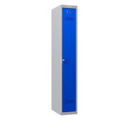 Phoenix Safe Company Phoenix Pl 300D Series Pl1133Gbk 1 Column 1 Door Personal Locker In Blue With Key Lock from B&Q