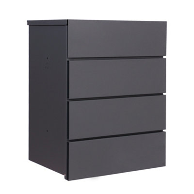 Phoenix Safe Company Phoenix Top Loading Smart Parcel Box Pb1331Aak With Key Lock from B&Q