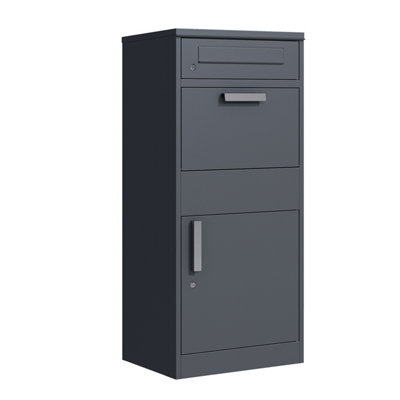 Phoenix Safe Company Phoenix Pb1121Aak Secure Parcel Delivery BoxOutdoor Parcel Box With Key LockSafe Package Storage Solution from B&Q