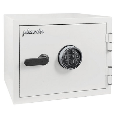 Phoenix Safe Company Phoenix Fortress Pro Ss1461E Security Safe In Scratch-Resistant White Paint With Vds Certified Electronic Lock from B&Q