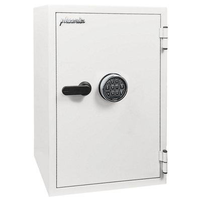 Phoenix Safe Company Phoenix Fortress Pro Ss1463E Security Safe In Scratch-Resistant White Paint With Vds Certified Electronic Lock from B&Q