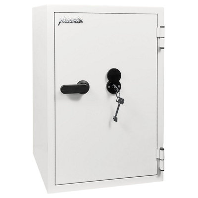 Phoenix Safe Company Phoenix Fortress Pro Ss1463K Security Safe In Scratch-Resistant White Paint With Double-Bitted Key Lock from B&Q