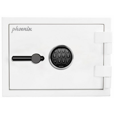 Phoenix Safe Company Phoenix Fortress Ss1451E Security Safe In Scratch-Resistant White Paint With Vds Certified Electronic Lock from B&Q