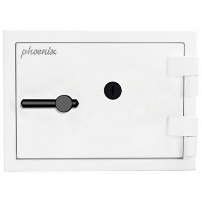Phoenix Safe Company Phoenix Fortress Ss1451K Security Safe In Scratch-Resistant White Paint With Double-Bitted Key Lock from B&Q