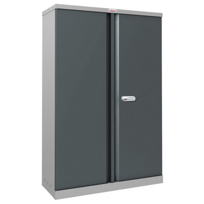 Phoenix Safe Company Phoenix Scl1491Gae Steel Storage Cupboard In Anthracite Grey W/ Electronic Lock from B&Q