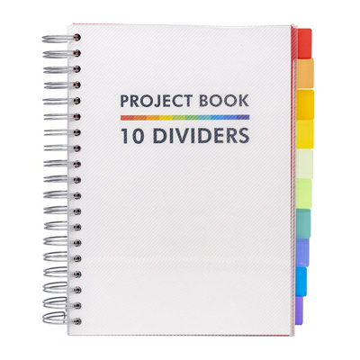 Pukka Pads Pukka Pad B5 Project Book With 10 Repositionable Dividers For Organization from B&Q