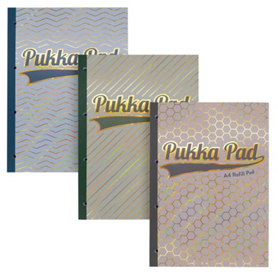 Pukka Pad Haze A4 Refill Pad 300 Pages 4 Hole Punched Sidebound with - Image 6