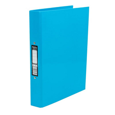 Pukka Pads Pukka PadBrights A4 Ringbinder Files With 2 O-Ring Mechanism 10 Pack 40mm Spine With Customisable Label For Large Amounts Of from B&Q