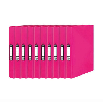 Pukka Pads Pukka Pad Pukka Brights Ringbinder A4 Pink (Pack Of 10) Br-7772 from B&Q