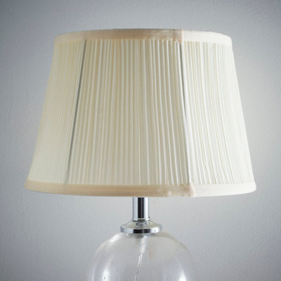 K Living 12Inch Traditional Mushroom Light Shade For Modern Table Lamps And Floor Lamps In Cream from B&Q