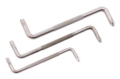Amtech L3700 3 Piece Offset Screwdriver Set from B&Q
