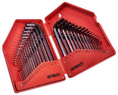 Amtech I8825 30 Piece Hex Key Set