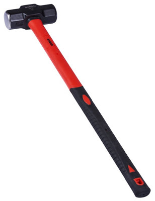 Amtech A2150 2.7Kg (6Lb) Sledge Hammer With Long Fibreglass Shaft from B&Q