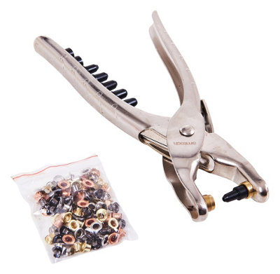 Amtech B1450 Interchangeable Hole Punch & Eyelet Plier from B&Q
