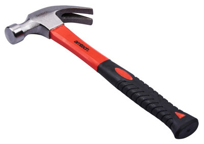 Amtech A0250 16Oz (450G) Claw Hammer With Fibreglass Shaft from B&Q