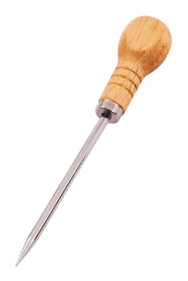 Amtech S2450 Wooden Handle Bradawl, Multi-Colour, 4-Inch 5032759018635 - Image 3