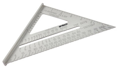 B&Q -  P3396 150mm (6") Aluminium Roofer's Square