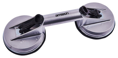 Amtech J1890 80Kg Dual Suction Cup Lifter from B&Q