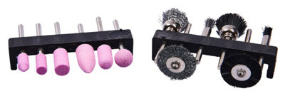 Amtech E1875 12 Piece Polishing Tool Set from B&Q