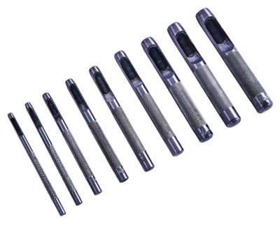 Amtech H1850 9 Piece Hollow Punch Set from B&Q